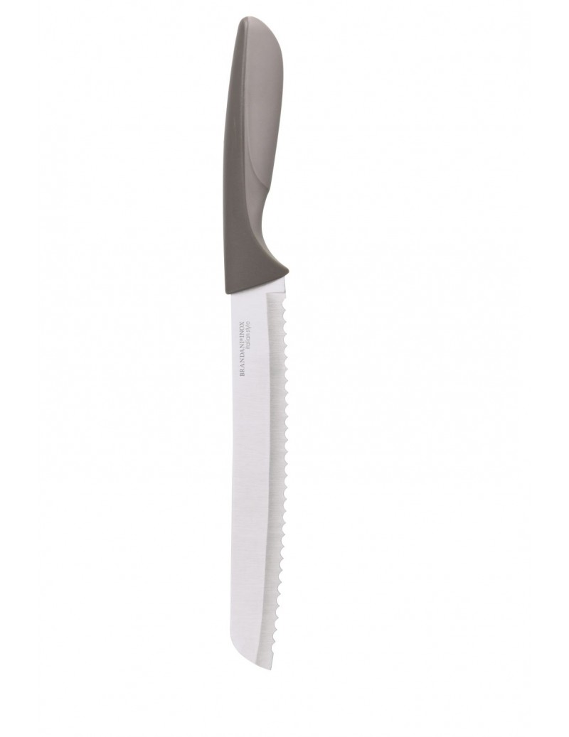 BREAD KNIFE DOVE GREY STAINLESS STEEL PPTPR