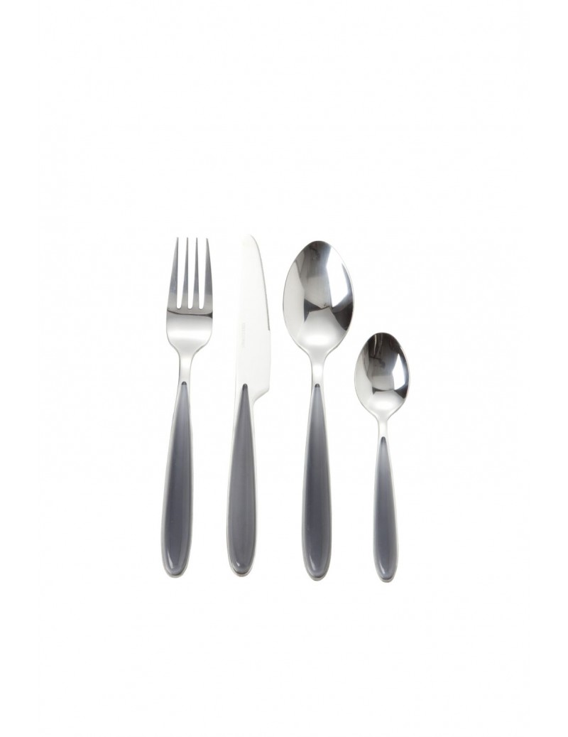 GREY PEARL 16 PC STAINLESS STEEL CUTLERY SET