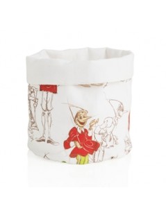 PINOCCHIO COLLECTION ROUND PADDED BASKET COTTON