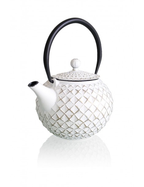 PASSION FRUIT TEAPOT CAST IRON W STAINLESS STEEL FILTER - foto 2