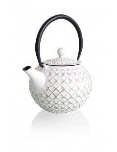 PASSION FRUIT TEAPOT CAST IRON W STAINLESS STEEL FILTER - foto 2
