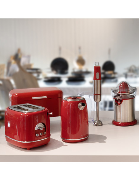 TOSTAPANE 1950 ROSSO ABS/INOX